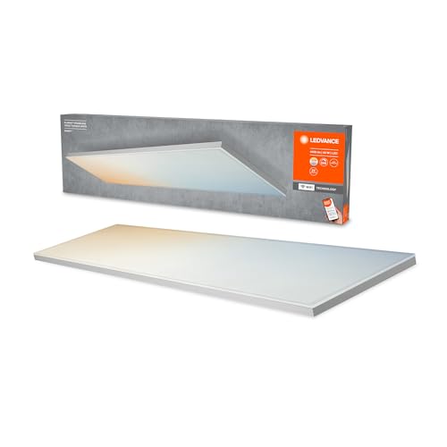 Ledvance Plafoniera Led Intelligente, Pannello Interno Con Tecnologia Wifi, Colore Della Luce Variabile (3000K-6500K), 1200Mm X 300Mm, Compatibile Con