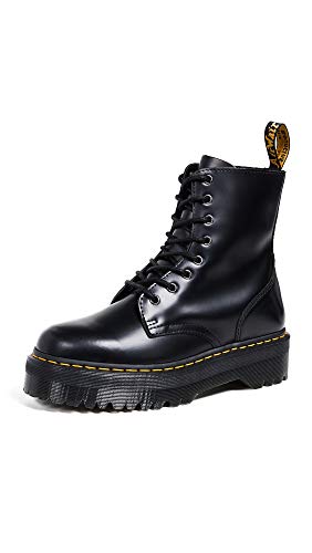 Dr. Martens 15265001 Jadon Polished Smooth, Scarpe Stringate Basse Brogue Unisex-Adulto, Nero, 37 Eu