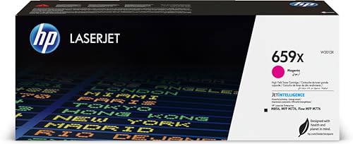Hp 659X W2013X, Cartuccia Toner Originale Hp Da 29000 Pagine, Compatibile Con Le Stampanti Hp Laserjet Enterprise M856, Mfp M776, Magenta