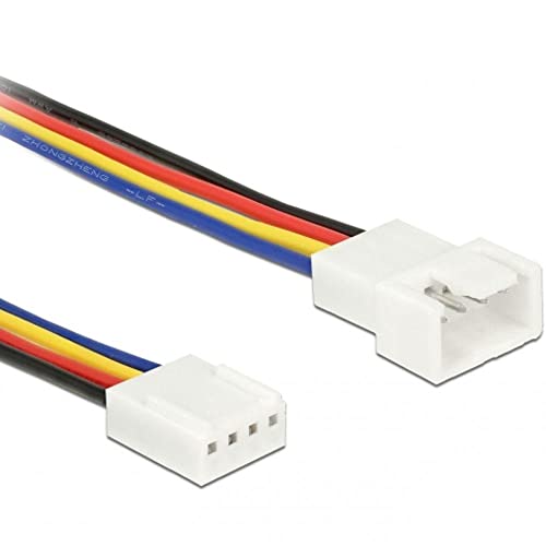 Delock Cable De Extensiã“N Pwm Conexiã“N Del Ventilador 4 Pines 30 Cm M/H