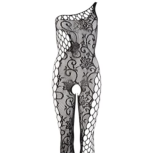 Mandy Mystery Lencería Pequeño / Grande Asimetrico Catsuit