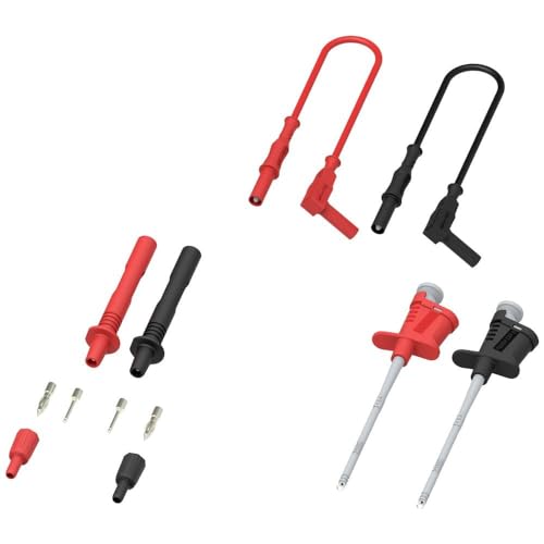 Electro Pjp 425 - Set Di Cavi Di Misurazione [- ] Nero, Rosso, 1 Pezzo