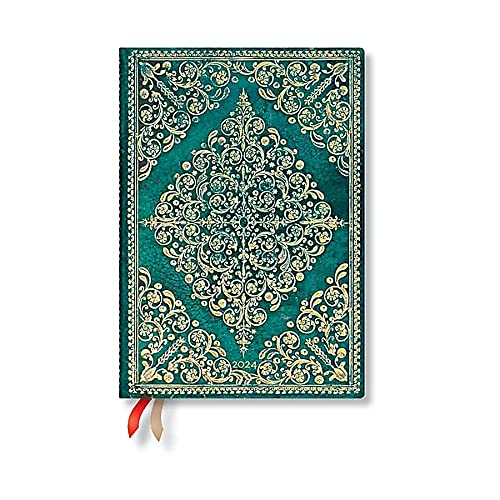 Paperblanks Agende 12 Mesi 2024 Oceania, Giornaliera - Midi (180 X 130), Inglese (Festività Internazionali)