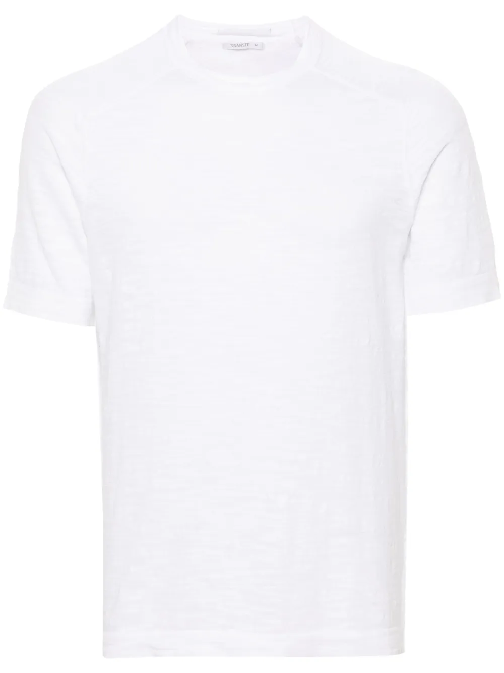 Transit slub-texture T-shirt - Bianco