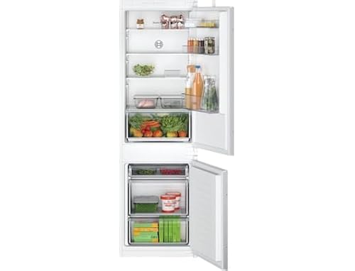 Bosch Kiv865Se0 - Frigorifero Combinato Integrabile, Serie 2, 177,2 X 54,1 Cm, Cerniere A Scorrimento