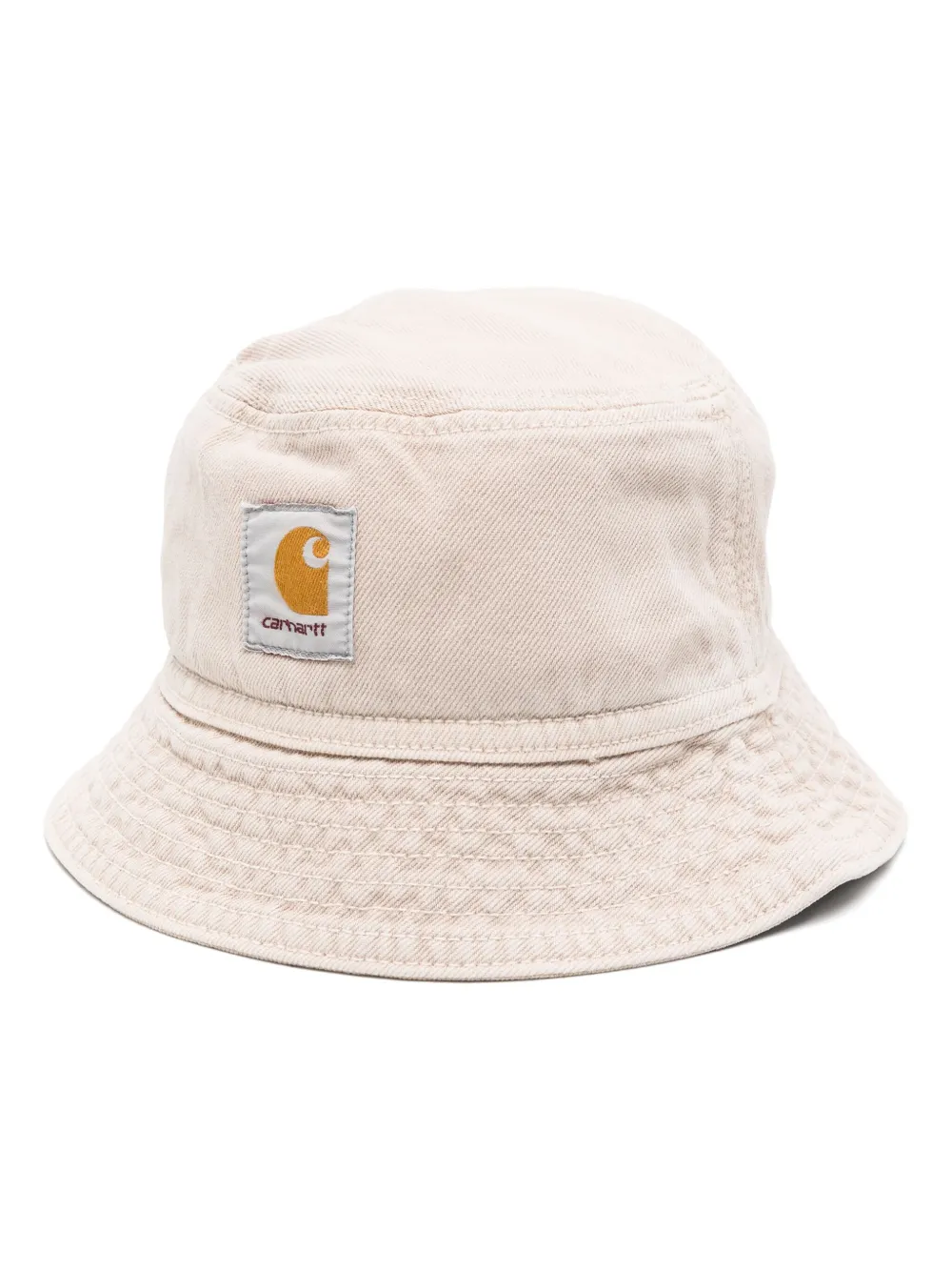 Carhartt WIP Garrison cotton bucket hat - Toni neutri