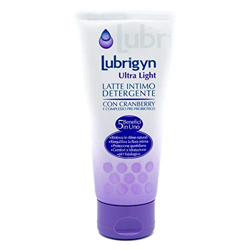 Lubrigyn Ultra Light Latte Intimo Detergente 200Ml 5 Benefici In Uno