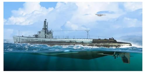 Hobbyboss Hbb83524 Kit Modello In Scala 1:350-Uss Gato Ss-212 1944, Colore Modellato