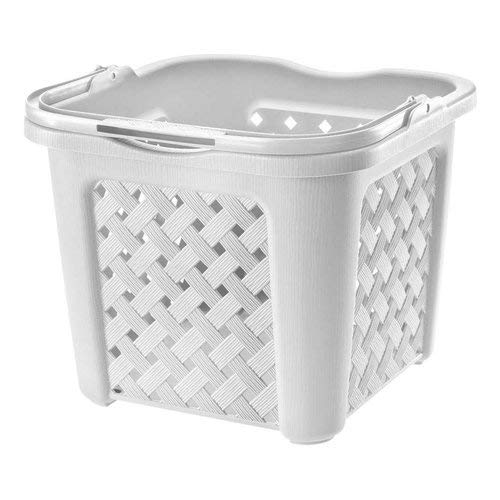 L.Arianna Cesta Qdr C/Man Bianco 8065448