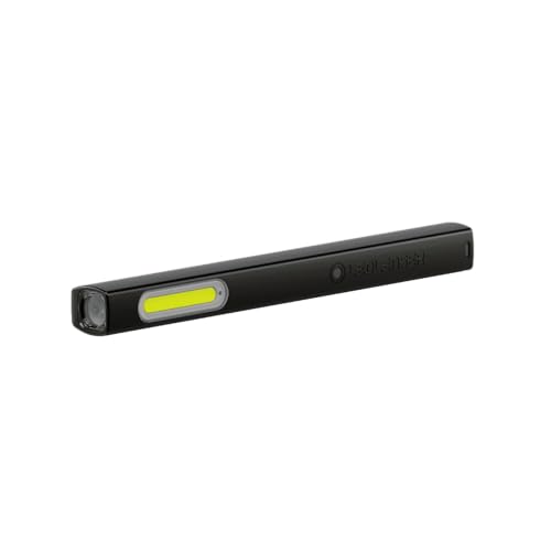 Ledlenser W2 Work Lampada Led Da Officina | Lampada Da Auto 160 Lumen | Lampada Da Costruzione A Led Con Batterie E Durata Di 20 Ore | Lampada Da Offi