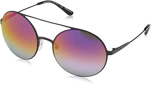 Michael Kors 1027 Occhiali, Nero (Black/Fuchsiatopurplegradientmir), 55 Unisex-Adulto