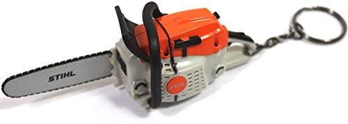 Portachiavi A Motosega Stihl Con Suoni Reali - 04209600003 - Completo Di Batterie