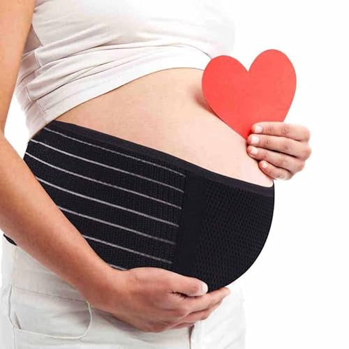 Aiwithpm Fascia Gravidanza Cintura Di Maternità Sostegno Supporto Premaman Aiuta Con Dolore Lombare Dolore Al Pavimento Pelvico Traspirante Regolabile