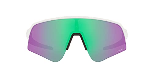 Oakley 0Oo9465 Occhiali, Matte White/Prizm Road Jade, 39 Uomo