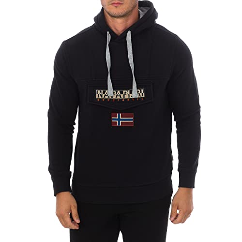 Felpa Napapijri. Nero Nero S