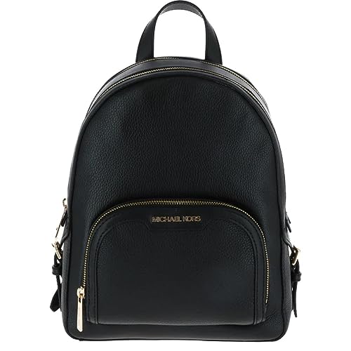 Michael Kors Jaycee - Zaino Con Logo Medio, Nero, M