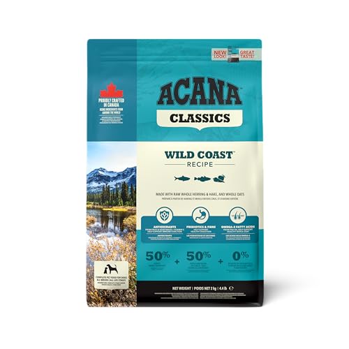 Acana Classic Wild Coast Kg. 9,7 Alimenti Secchi Monoproteici Per Cani