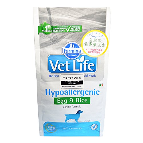 Vet Life Natural Diet Dog Hypoallergenic Egg & Rice 2Kg