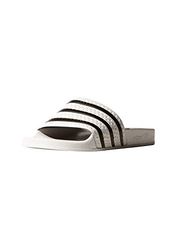 Adidas Adilette Aqua, Infradito Unisex - Adulto, White Core Black White, 38 Eu
