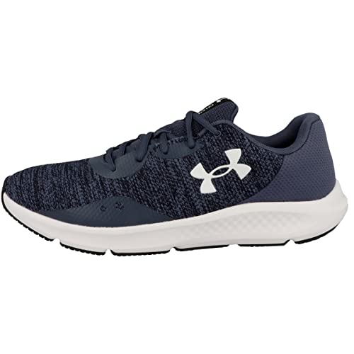 Under Armour Ua Charged Pursuit 3 Twist, Scarpa Da Corsa Uomo, 42 Eu, Downpour Gray (Downpour Gray / Downpour Gray / White)