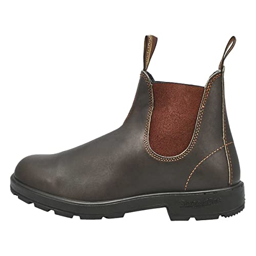 Blundstone (Serie 500, Stivali Chelsea Donna, Pelle Marrone Stout, 39 Eu