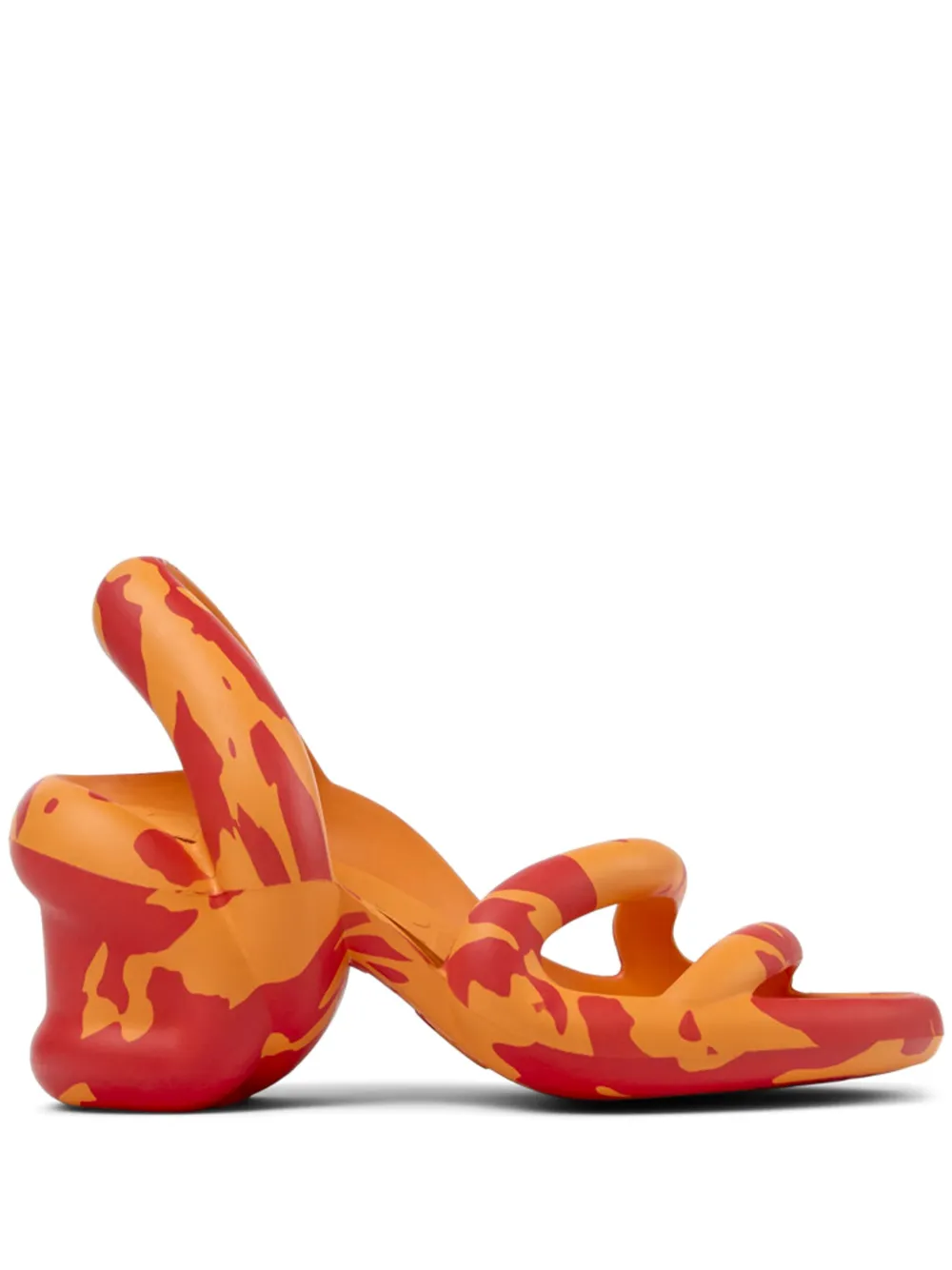 Camper Kobarah 76mm sandals - Arancione