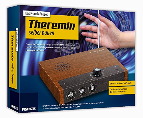 Franzis 65347 - Theremin Selber Bauen - Bausatz Zum Löten, Das Kultige Musik-Instrument Als Eigenbau - Spielen Sie Das Legendäre Sci-Fi-Instrument - M