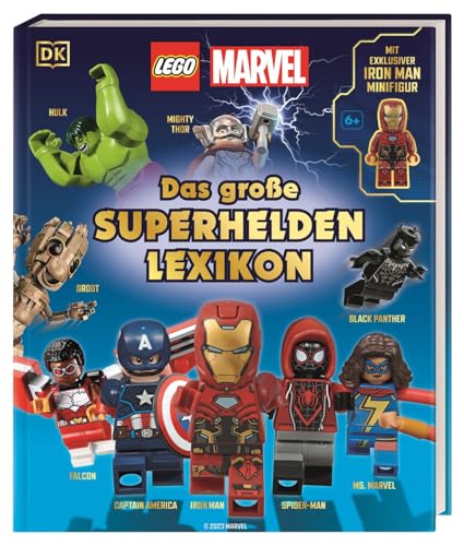 Lego® Marvel Das Große Superhelden Lexikon: Mit Exklusiver Iron Man Minifigur. Das Erste Offizielle Lego® Marvel Lexikon Für Fans. Für Kinder Ab 6 Jah