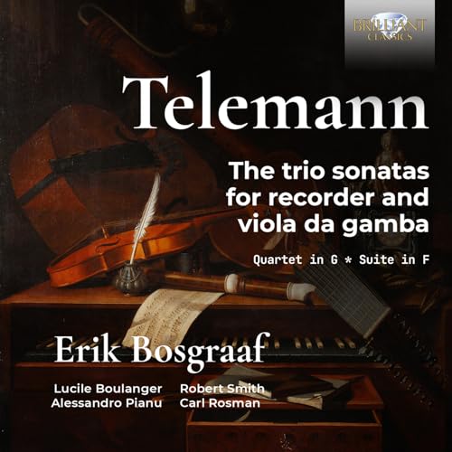 Telemann: Trio Sonatas For Recorder And Viola Da Gamba