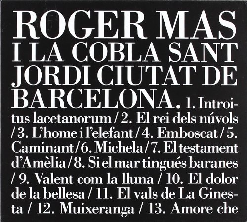 Roger Mas I La Cobla Sant Jordi Cd