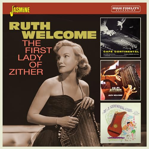 The First Lady Of Zither (3Lps Café Continental / Hi-Fi Zither / At A Sidewalk Café)
