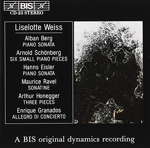 Berg/Eisler/Schoenberg/Ravel: Early Piano Music
