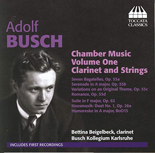 Chamber Music Vol. 1-Clarinet & Strings