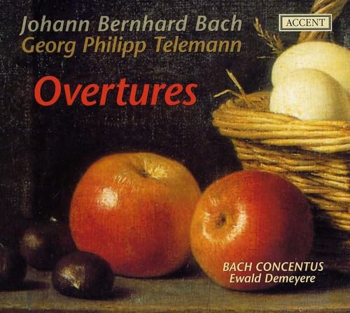 Overtures By Johann Bernhard Bach/Georg Philipp Telemann