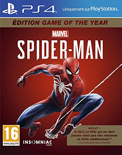 Marvel'S Spider-Man Pour Ps4 - Edition Game Of The Year (Goty) [Edizione: Francia]