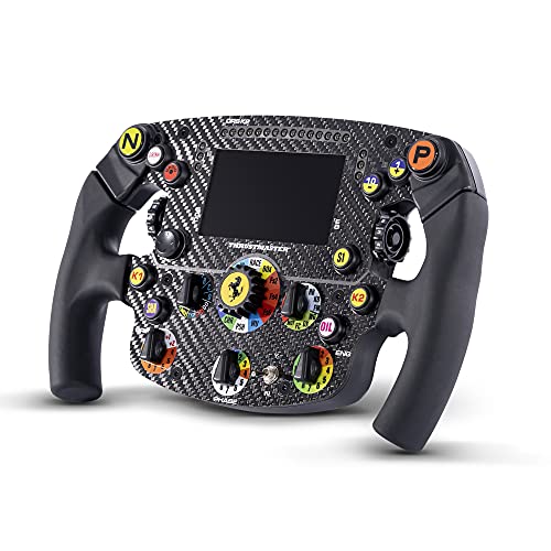 Thrustmaster Formula Wheel Add-On Ferrari Sf1000 Edition, Volante Replica, Pc, Ps4, Ps5, Xbox One E Series X|S, Cruscotto Con Display E Led, Placca Fr