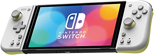 Hori Split Pad Compact (Panna & Limone) - Controller Ergonomico Portatile Per Nintendo Switch E Switch Oled - Licenza Ufficiale Nintendo