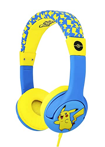 Otl-Cuffie-Pokemon Pikachu Children'S -Bambino - Not Machine Specific, Blu