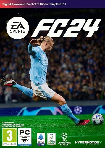 Ea Sports Fc 24 Standard Edition Pcwin | Codice Incluso Nella Confezione, Italiano (Attenzione! Custodia Vuota, Solo Codice Incluso)