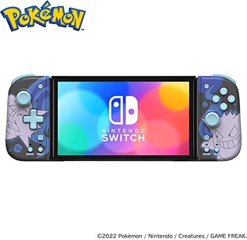Hori Split Pad Compact (Gengar) - Controller Ergonomico Portatile Per Nintendo Switch E Switch Oled - Licenza Ufficiale Nintendo E The Pokémon Company