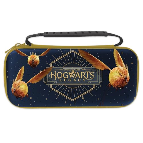 Freaks And Geeks Wizarding World Harry Potter Hogwarts Legacy, 299281D, Xl Case For Nintendo Switch, Switch Oled, Golden Snidget