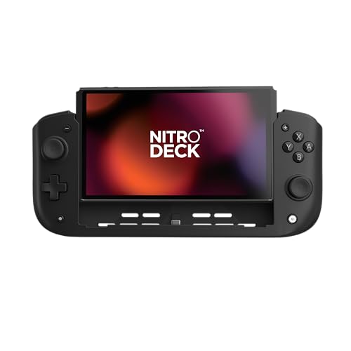 Crkd Nitro Deck Standard Edition (Black) For Nintendo Switch & Switch Oled