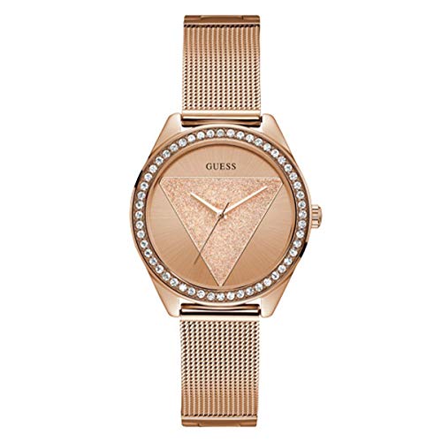 Guess Orologio Donna Analogico Al Quarzo Acciaio Inox Cinturino W1142L4