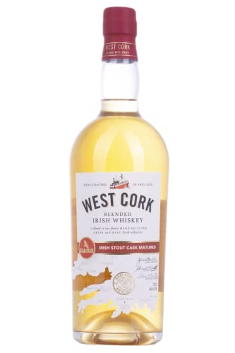 West Cork Blended Irish Whiskey Irish Stout Cask Finish 40% Vol. 0,7L