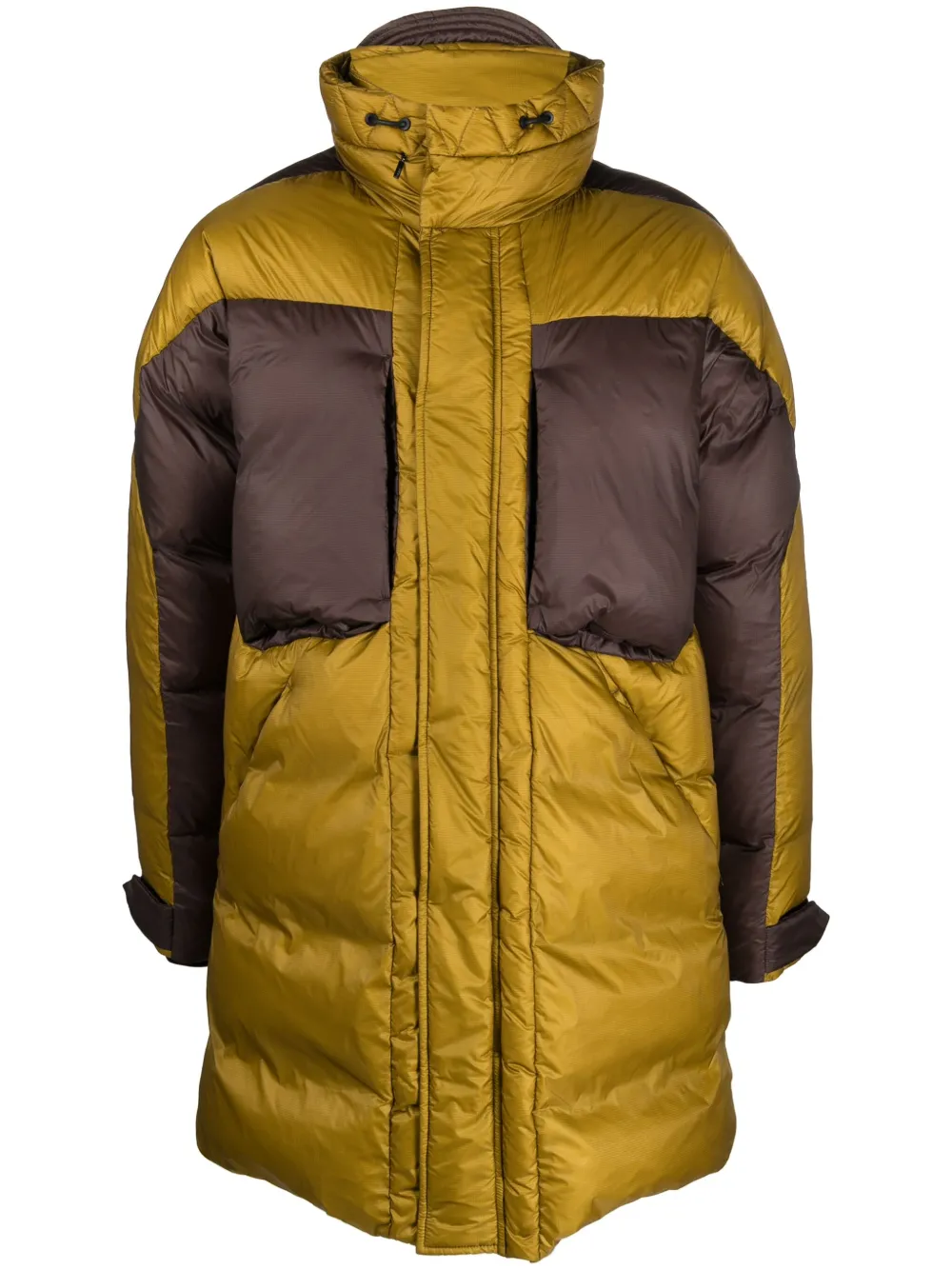 Colmar Piumino con zip - Marrone