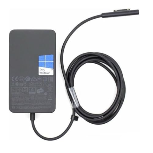 Microsoft 65W Psu For Surface Pro/Book Eu Power Cord, W128609303 (Eu Power Cord)