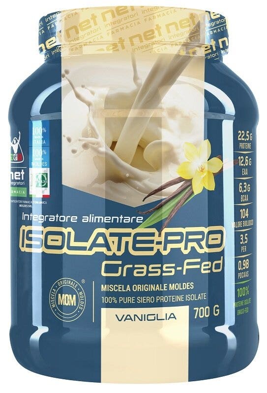 Net Integratori Isolate Pro Proteine Isolate Gusto Vaniglia 700g