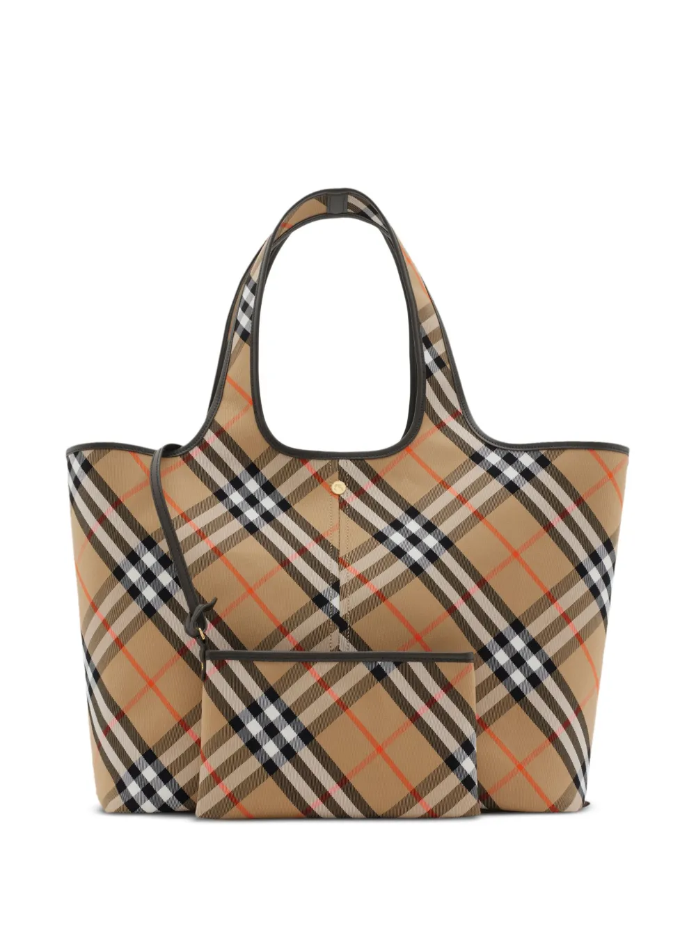 Burberry medium Vintage Check tote bag - Toni neutri