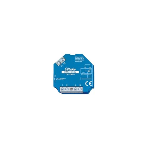 Eltako Etr61-230V - Relè Di Separazione Da Incasso, A Incasso