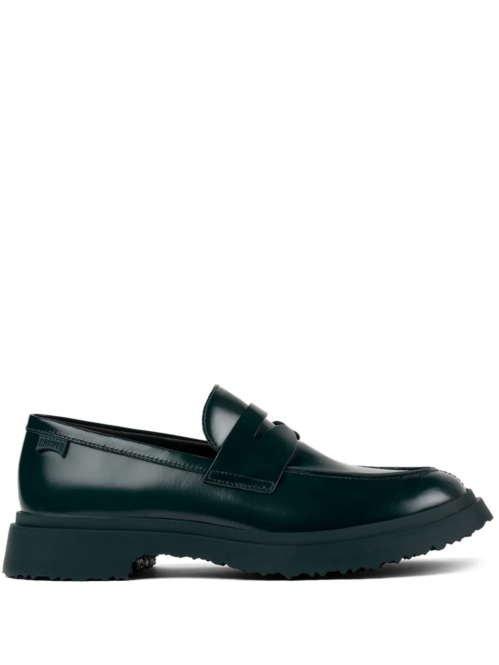 Camper Walden penny-slot leather loafers - Verde